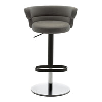 Dam Bar Stool - Swivel Disc Base w/ Gas Lift
