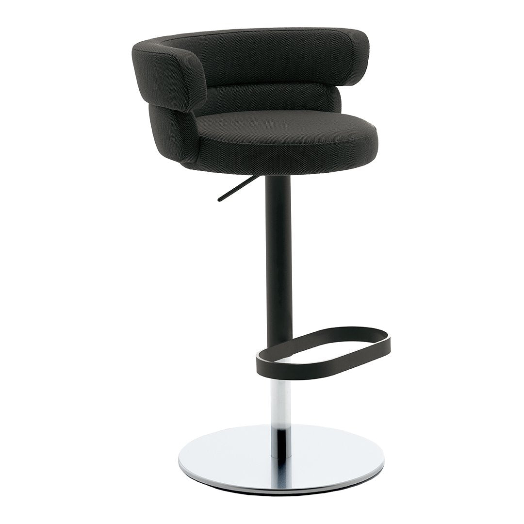 Dam Bar Stool - Swivel Disc Base w/ Gas Lift