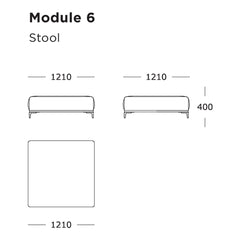 Define Modular Sofa (Modules 1-6)