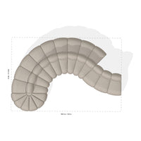 Jagger Pre-configured Dining Sofa - Setup 2