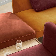 E330 Embrace Modular Sofa w/ Left Table (45.3" L)