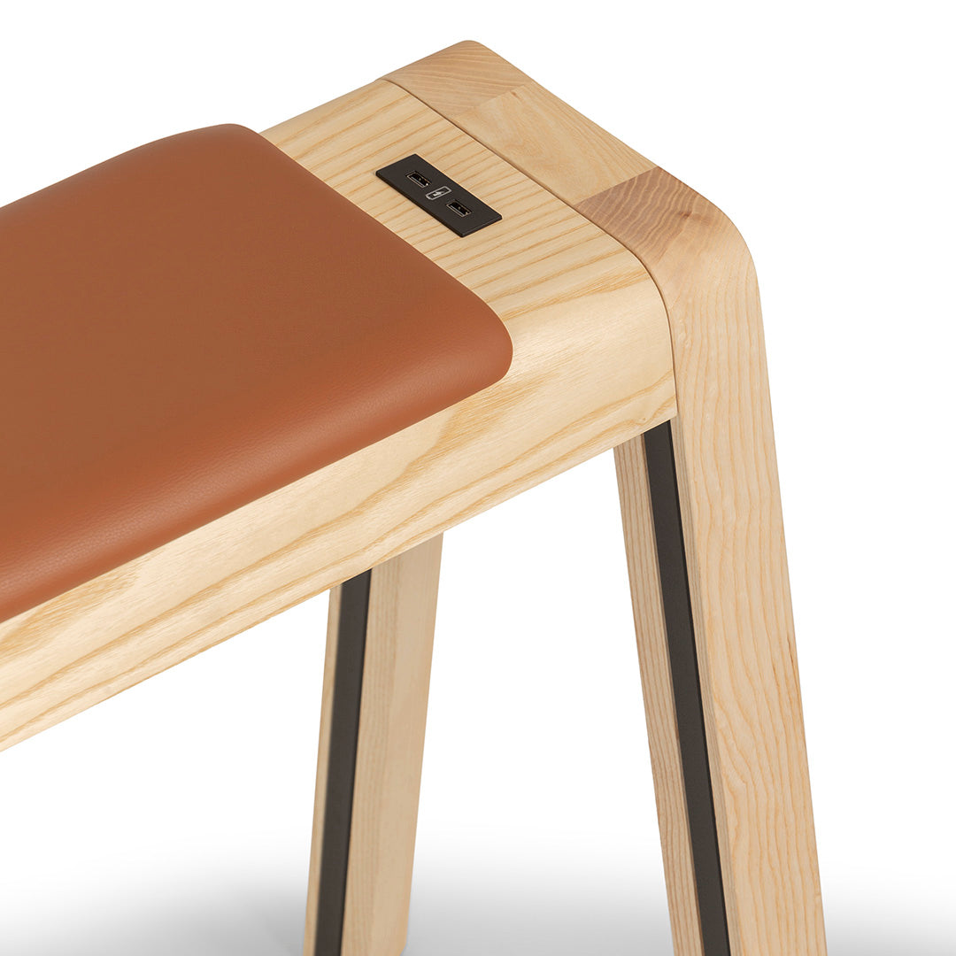 E-QUO Bench w/ Fixed Cushions