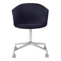 Elefy JH37 Conference Chair - Swivel Base w/ Casters - Upholstered
