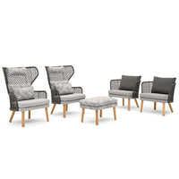 Emma Footrest 23654 - Wood Base