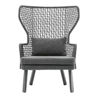 Emma Bergere Armchair 23655 - Aluminum Base