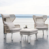 Emma Footrest 23654 - Aluminum Base