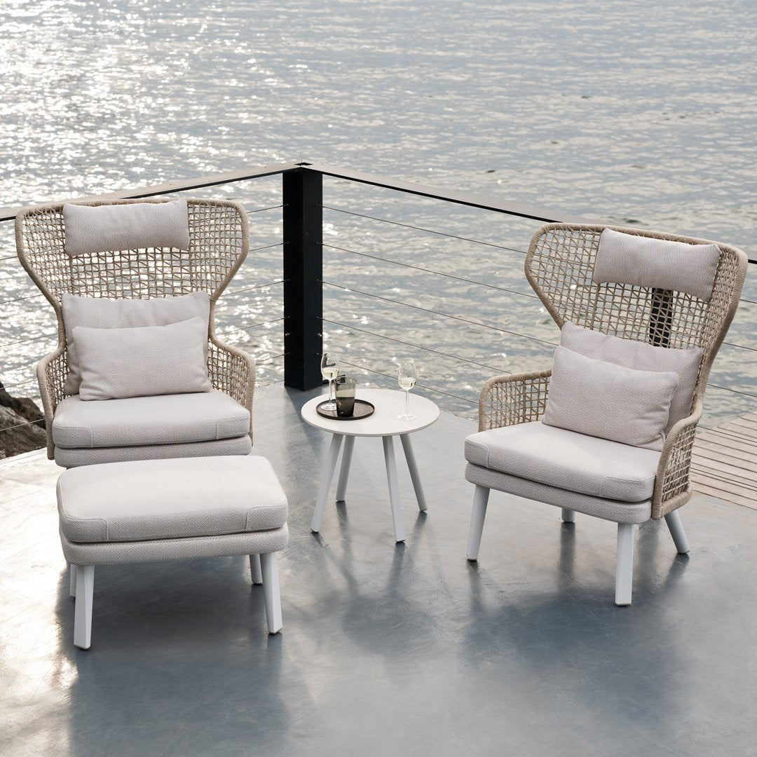 Emma Footrest 23654 - Aluminum Base