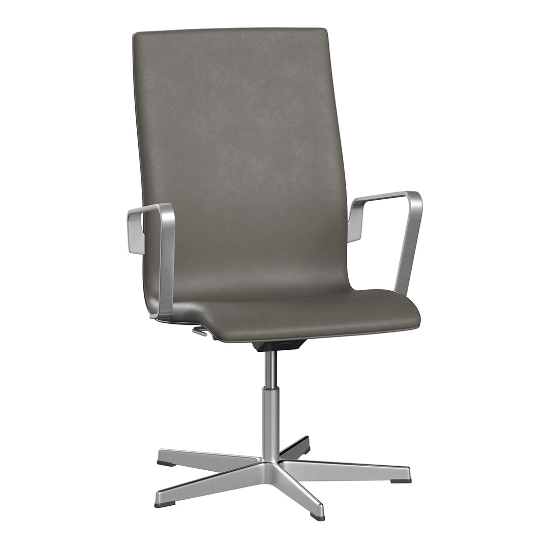 Oxford Medium Back Office Armchair - 5 Star Base - Height Adjustable