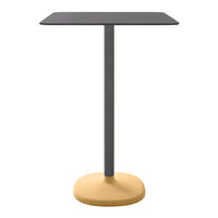Fonda Outdoor Square Bar Table