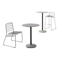 Fonda Outdoor Circle Bar Table