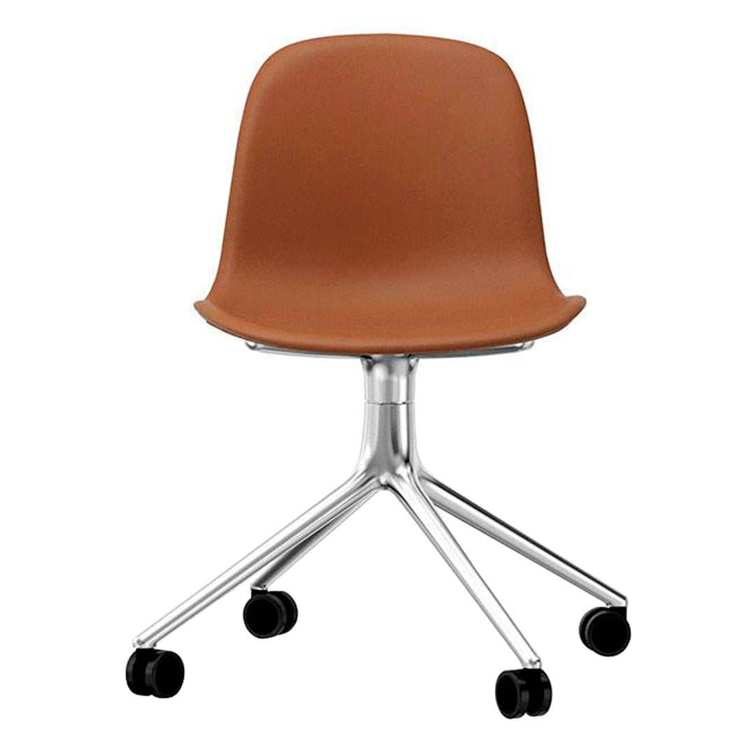 Form Chair - 4W Swivel Base - Upholstered