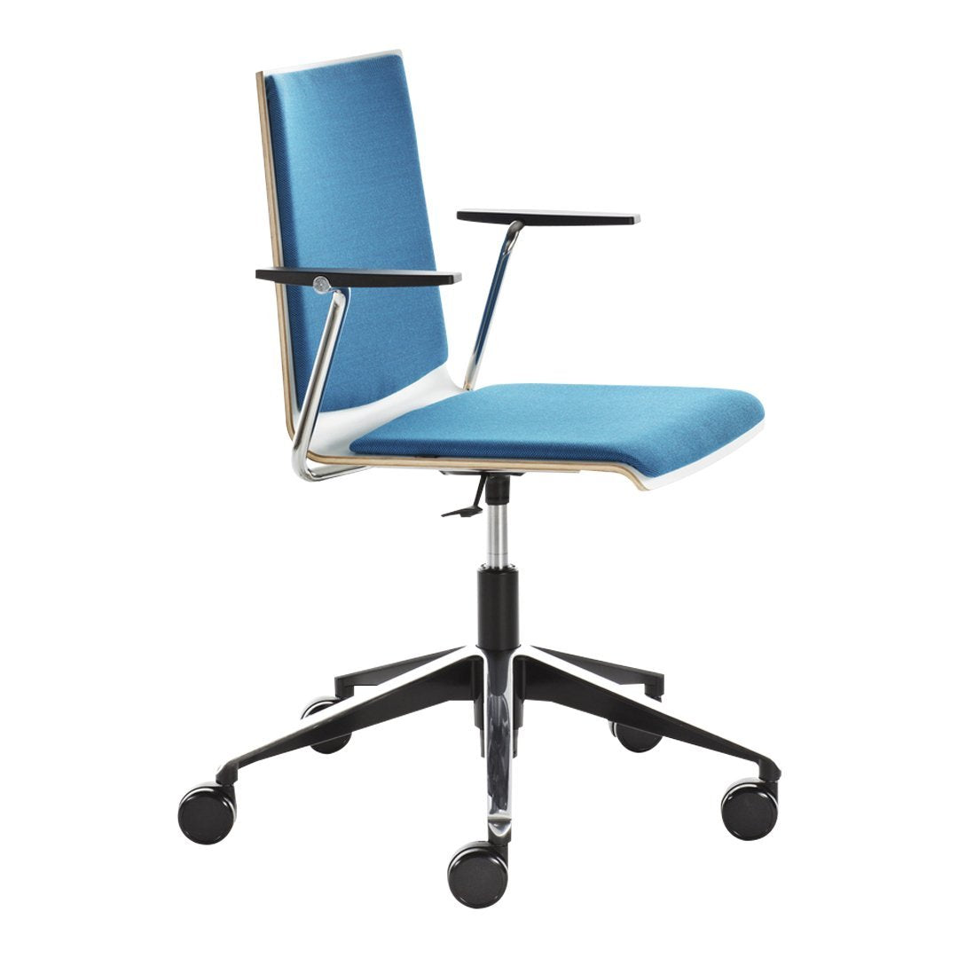 _Discontinued Form Armchair - 5 Star Castor Base - Seat & Backrest Upholstered