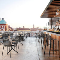 Villa Outdoor Bar Stool - Stackable