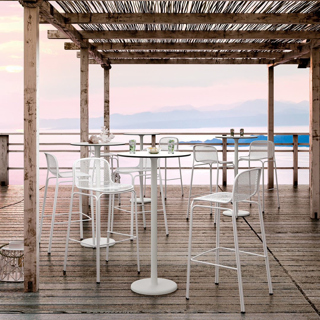 Villa Outdoor Bar Stool - Stackable