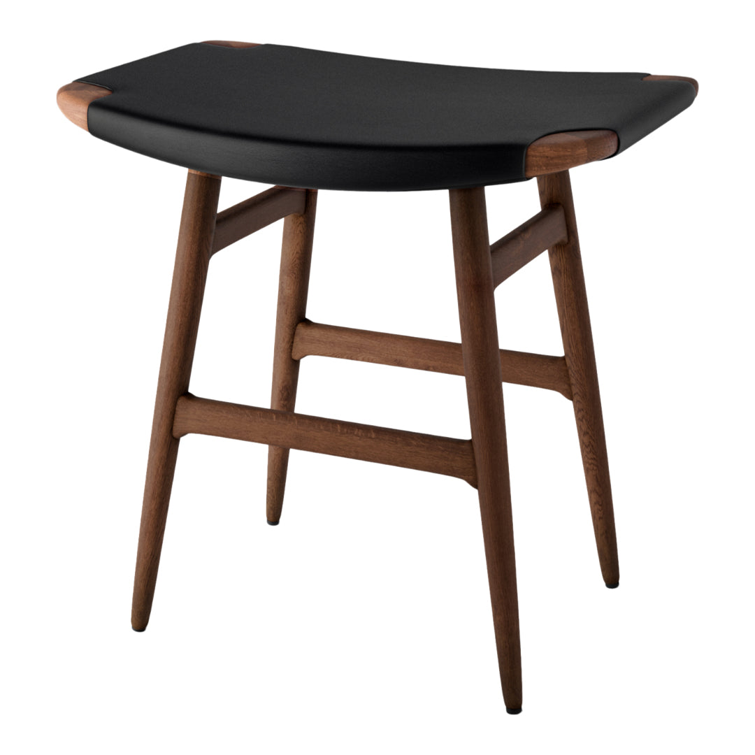 Freja Stool - Leather Seat