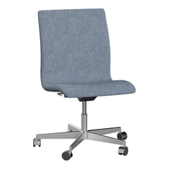 Oxford Low Back Chair - 5 Star Base w/ Castors - Height Adjustable