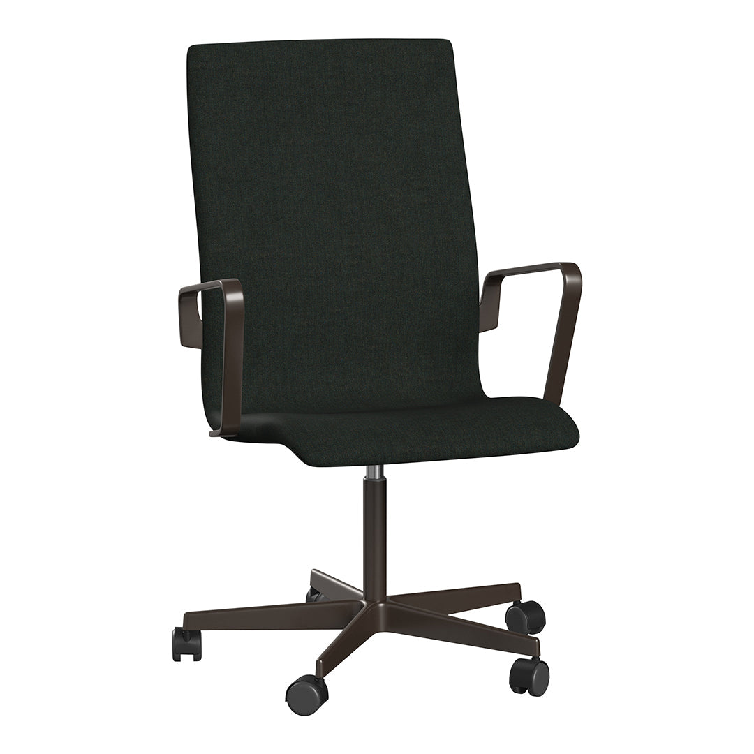 Oxford Medium Back Office Armchair - 5 Star Base & Casters