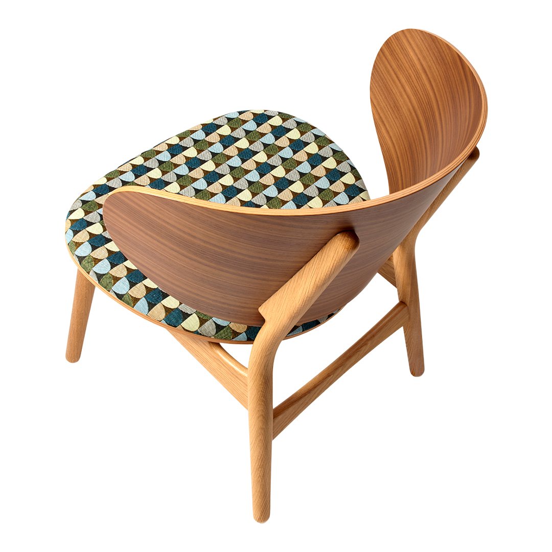 GE 1936 Upholstered Venus Easy Chair
