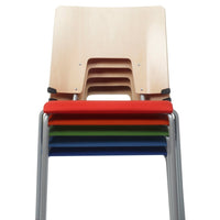 Grip Sled Base w/ Row Connector - Seat Upholstered, Birch Back