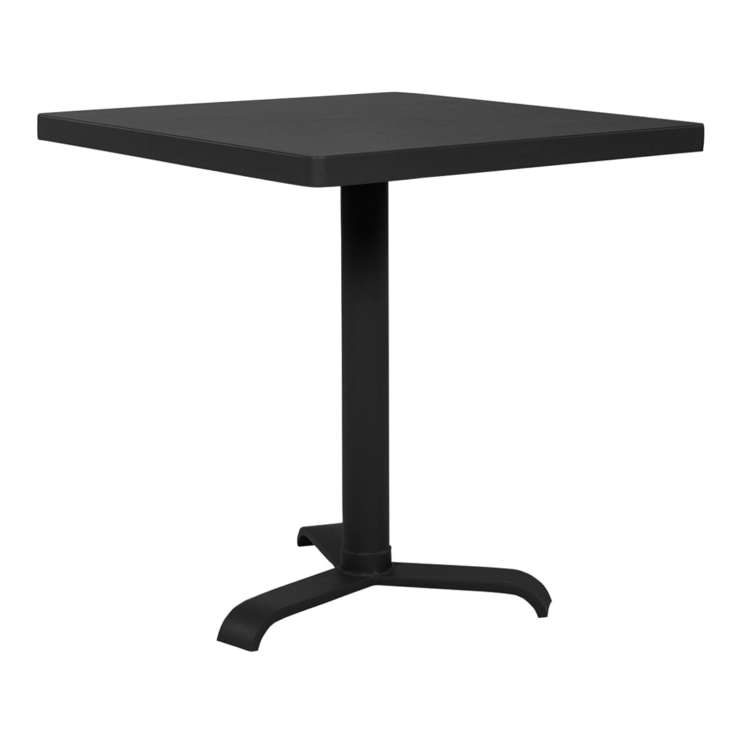77 Tip-Up Outdoor Square Cafe Table