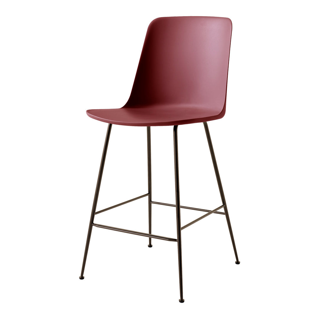 Rely HW91 High Back Counter Chair - Tube Base