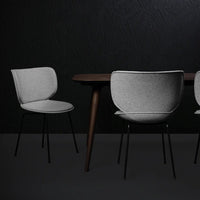 Hana Side Chair - Upholstered - Stackable