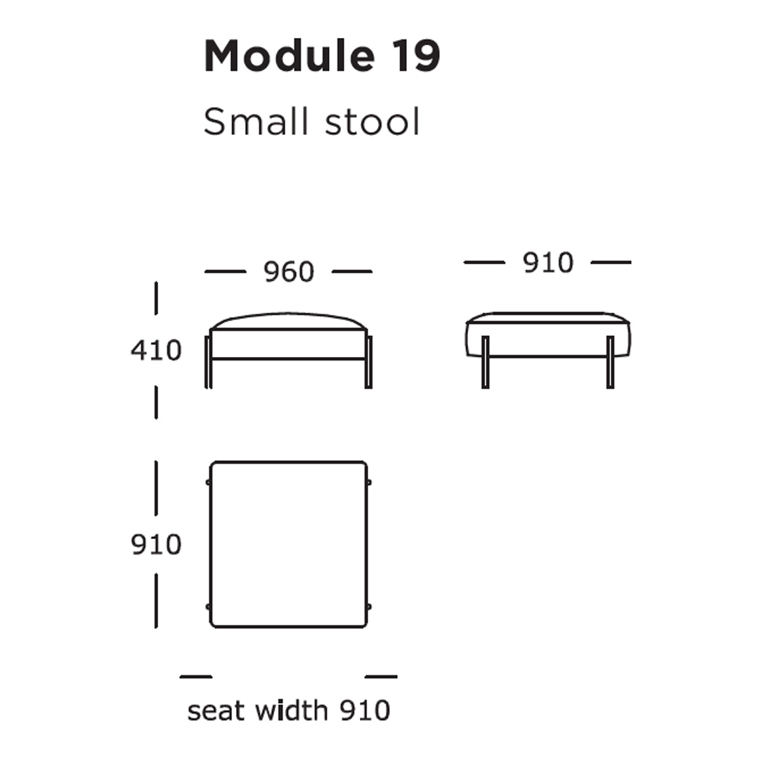 Hang Modular Sofa (Modules 17-21)