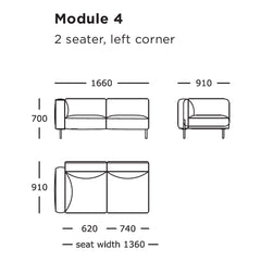 Hang Modular Sofa (Modules 1-8)