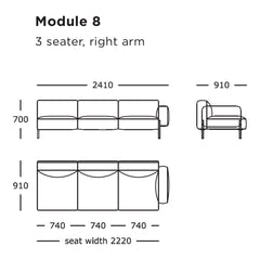 Hang Modular Sofa (Modules 1-8)