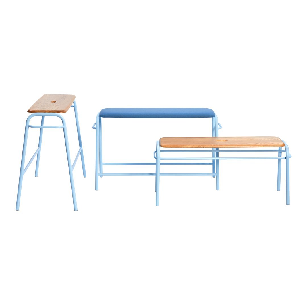 Hectic Bench - Counter Height - Seat Upholstered