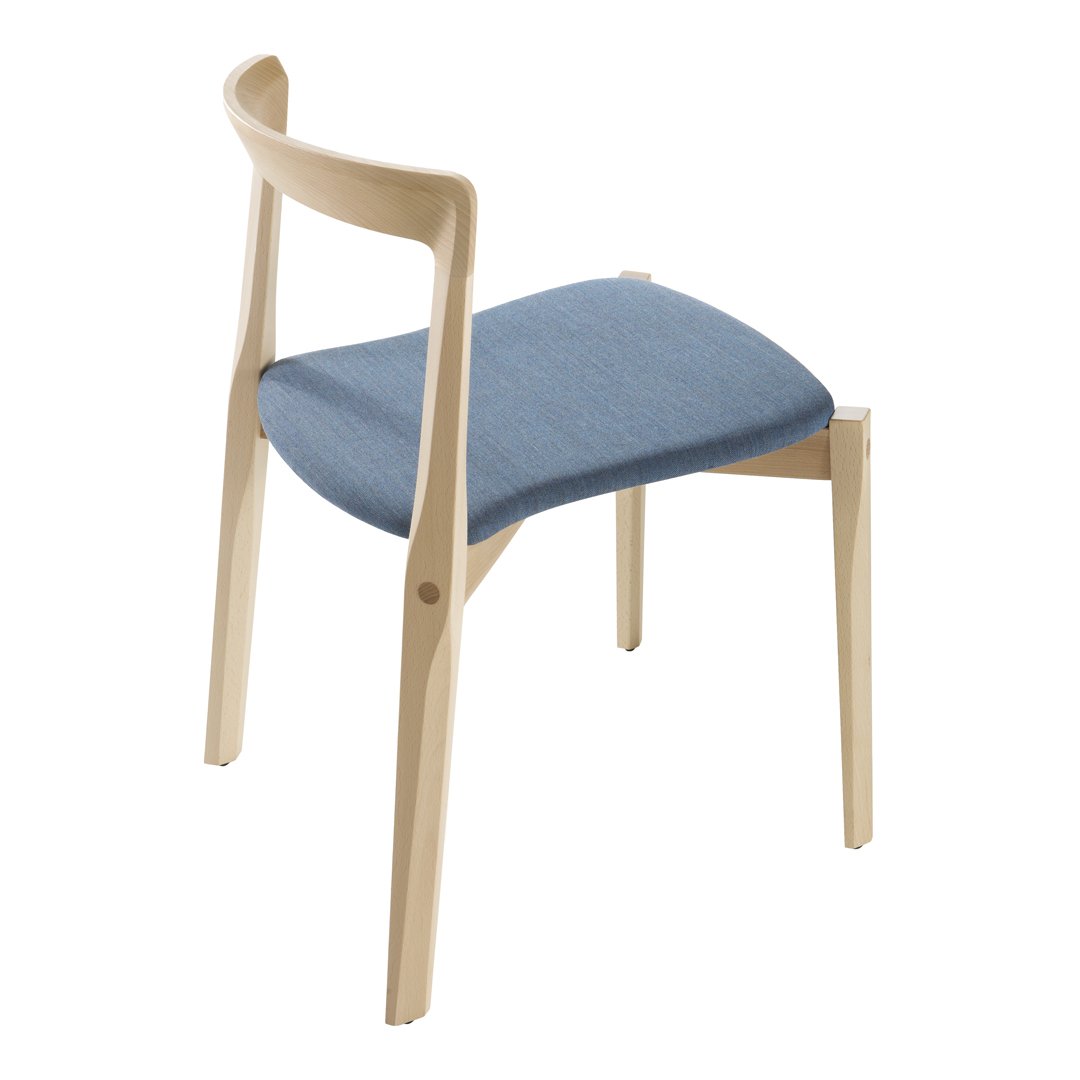 _Discontinued Helix Chair - Seat Upholstered - Stackable