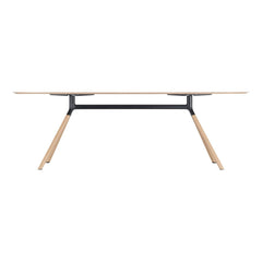 Fork Rectangular End Desk Table (63-70.9" L)
