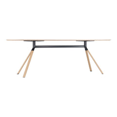 Fork Rounded End Desk Table (63-70.9" L)