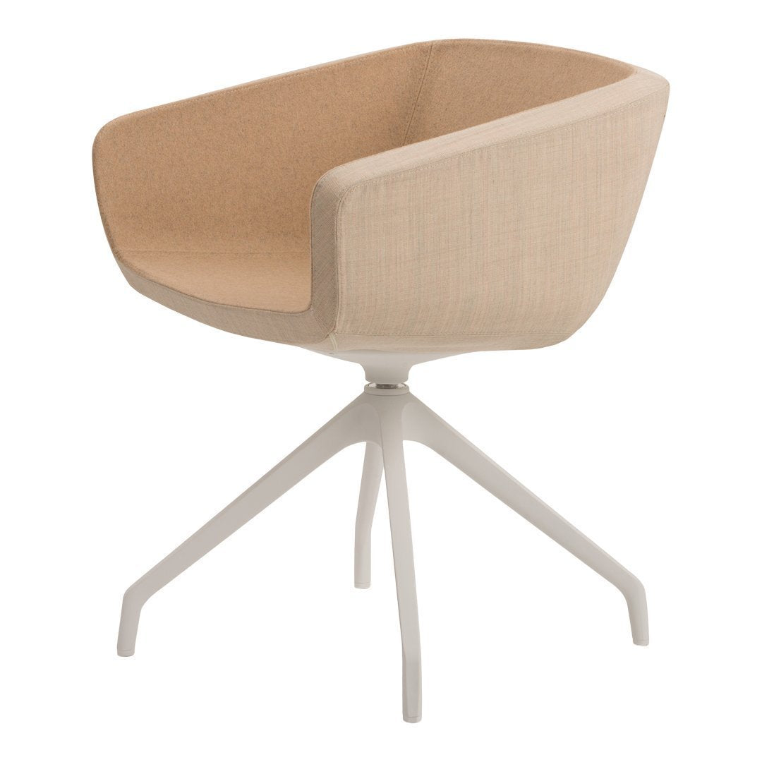 Arca 4096 Mini Armchair - 4-Spoke Swivel Base