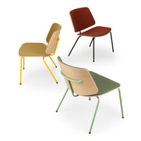 Tao Lounge Chair - Front Upholstered