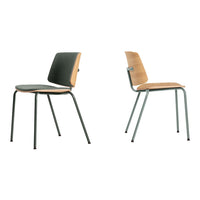 Tao Side Chair - Front Upholstered - Stackable