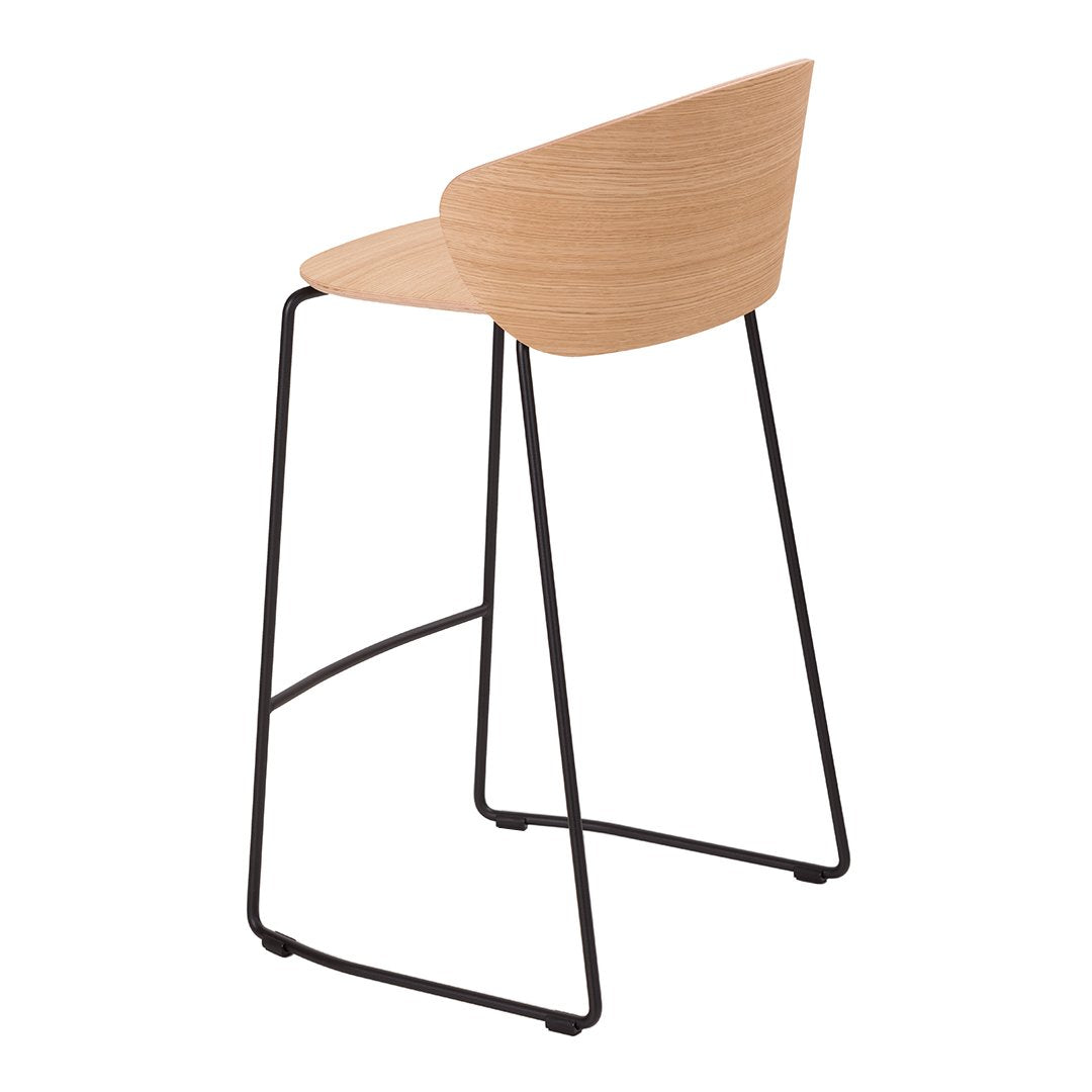 Not Wood Counter Stool - Sled Base - Stackable