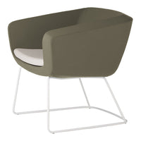 Arca Lounge Armchair - Sled Base