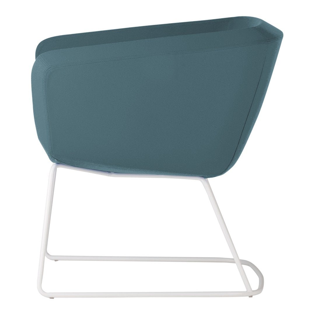 Arca Lounge Armchair - Sled Base