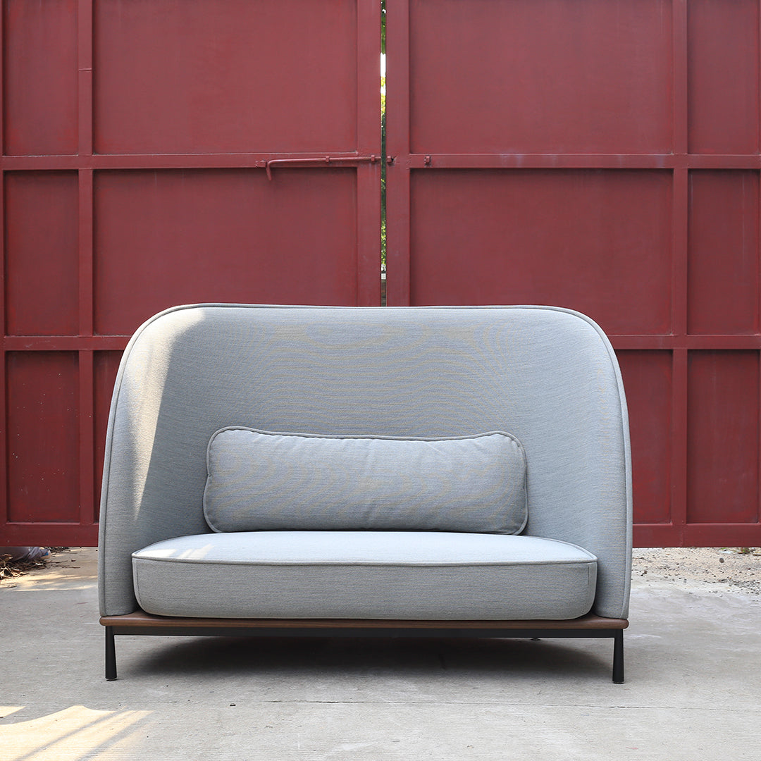 Arc High Back Loveseat