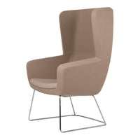 Arca Lounge Armchair - Sled Base
