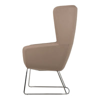 Arca Lounge Armchair - Sled Base