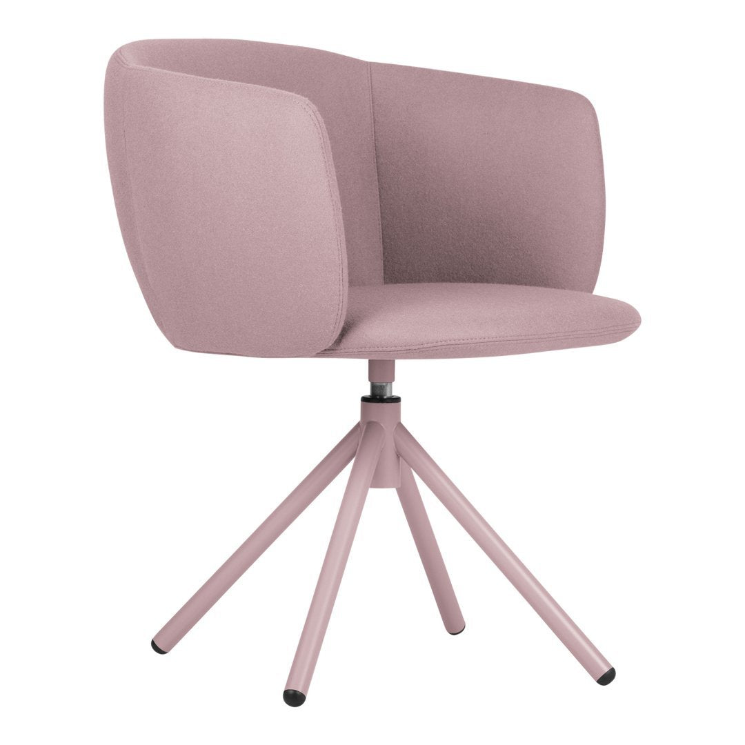 Not 5090 Small Armchair - Steel Swivel Base