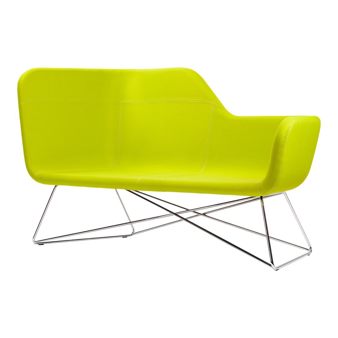 Slight Asymmetrical Back Sofa