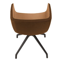 Arca 4096 Mini Armchair - 4-Spoke Swivel Base