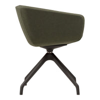 Arca 4096 Mini Armchair - 4-Spoke Swivel Base