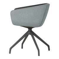 Arca 4096 Mini Armchair - 4-Spoke Swivel Base