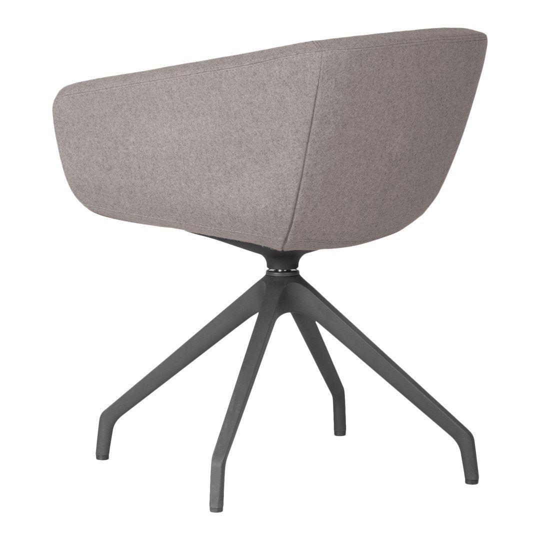 Arca 4096 Mini Armchair - 4-Spoke Swivel Base