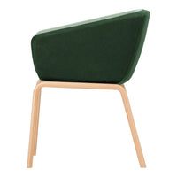 Arca 4094 Mini Armchair - Wood Base
