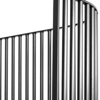 Screen Tubes Left L-Shape Room Divider